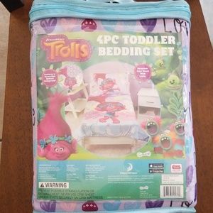 Trolls 4pc Toddler bedding